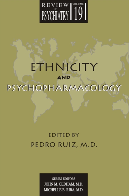 Ethnicity and Psychopharmacology, PDF eBook