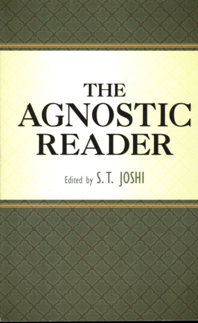 The Agnostic Reader, Paperback / softback Book