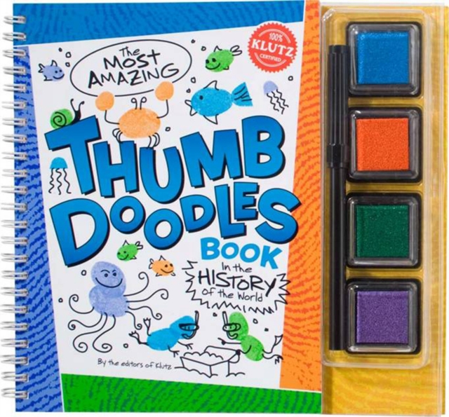 The Most Amazing Thumb Doodles in the History of the Civilised World, Mixed media product Book