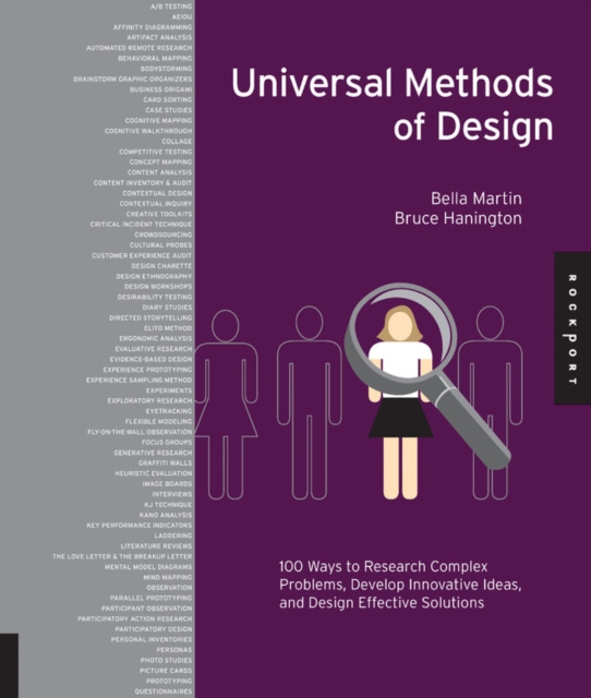 Universal Methods of Design : 100 Ways to Research Complex Problems, Develop Innovative Ideas, and Design Effective Solutions, Hardback Book