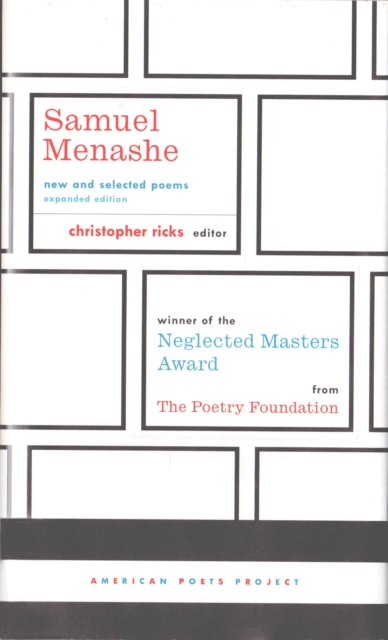 Samuel Menashe: New and Selected Poems, EPUB eBook