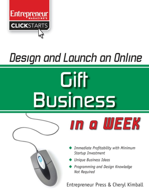 Design and Launch an Online Gift Business in a Week, Paperback / softback Book