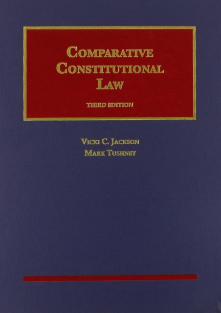 Comparative Constitutional Law, Hardback Book