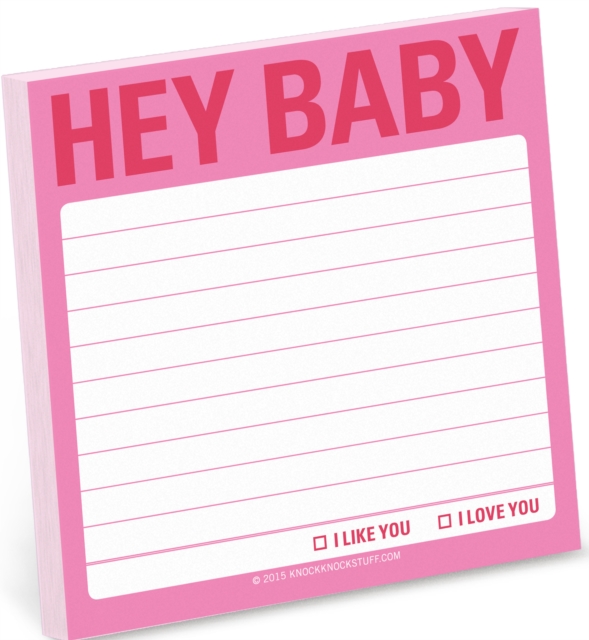 Hey Baby Sticky Note, Stickers Book