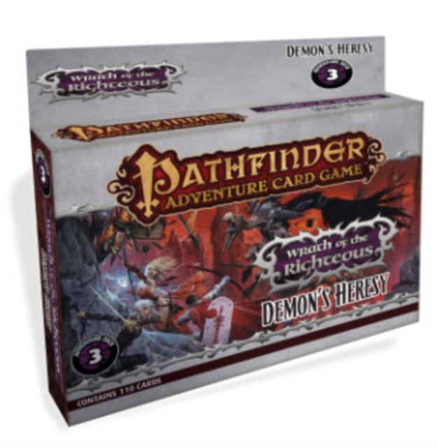 Pathfinder Adventure Card Game: Wrath of the Righteous Adventure Deck 3 - Demon’s Heresy, Game Book