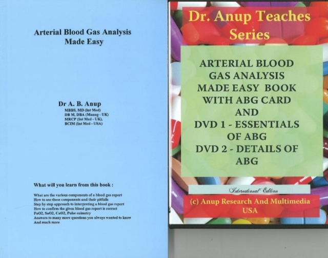 ABG -- Arterial Blood Gas Analysis Made Easy - Book & 2 DVD Set (PAL Format), Paperback / softback Book