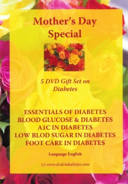 Diabetes Mother's Day Gift Set DVD Set, Digital Book