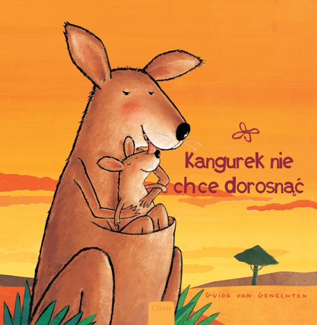 Kangurek nie chce dorosnac (Little Kangaroo, Polish), Hardback Book