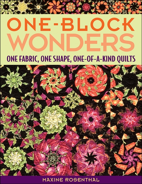 One Block Wonders : One Fabric, One Shape, One-of-a-Kind Quilts, EPUB eBook