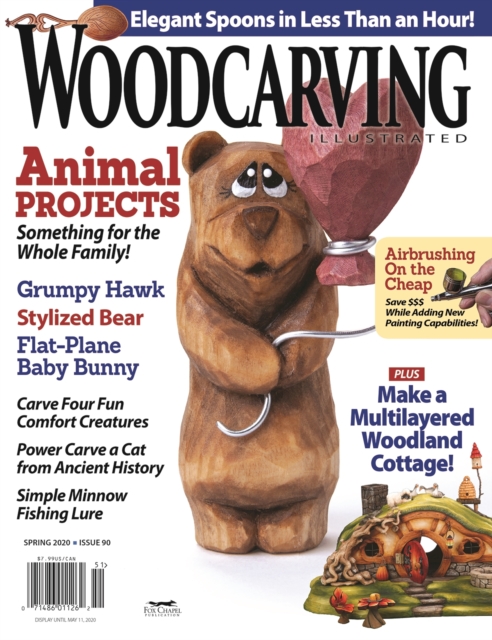 Woodcarving Illustrated Issue 90 Spring 2020, EPUB eBook