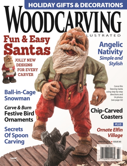 Woodcarving Illustrated Issue 85 Winter 2018, EPUB eBook