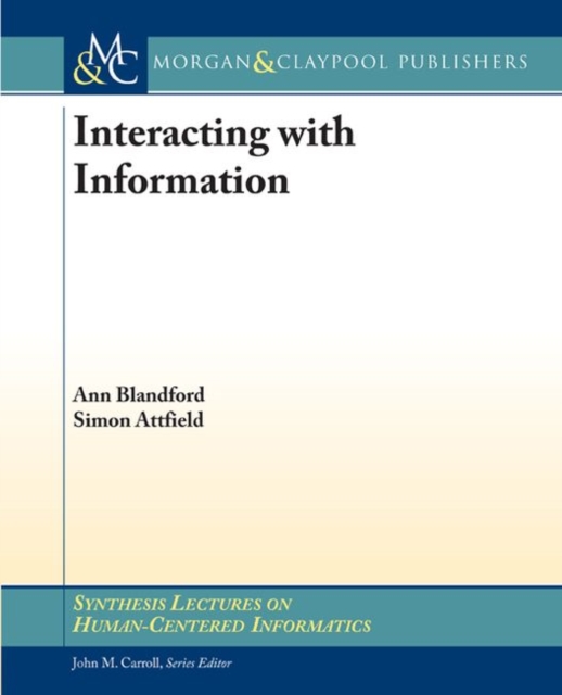 Interacting with Information, Paperback / softback Book