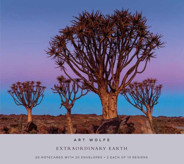 Art Wolfe: Extraordinary Earth, Postcard book or pack Book