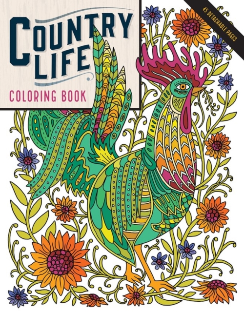 Country Life Coloring Book, Paperback / softback Book