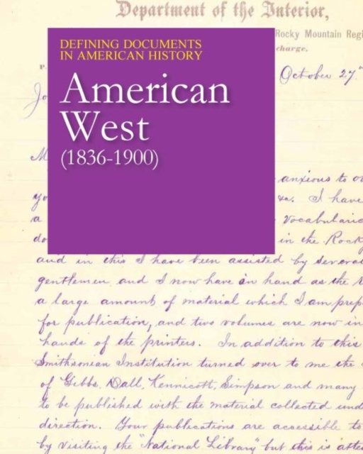 The American West (1836-1900), Hardback Book