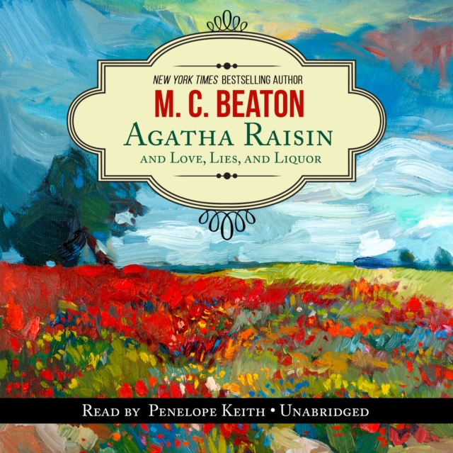 Agatha Raisin and Love, Lies, and Liquor, eAudiobook MP3 eaudioBook