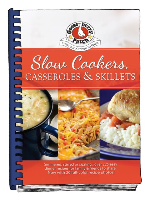 Slow-Cookers, Casseroles & Skillets, Hardback Book