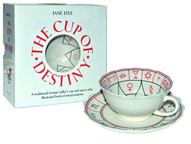 The The Cup of Destiny : A traditional fortune-teller's cup and saucer plus illustrated book of interpretation, Multiple-component retail product Book