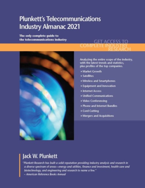 Plunkett's Telecommunications Industry Almanac 2021, Paperback / softback Book