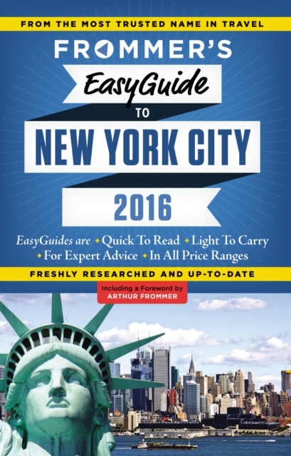Frommer's EasyGuide to New York City 2016, EPUB eBook