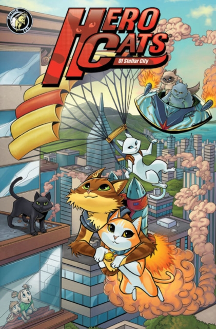 Hero Cats of Stellar City: Year One Hardcover, Hardback Book