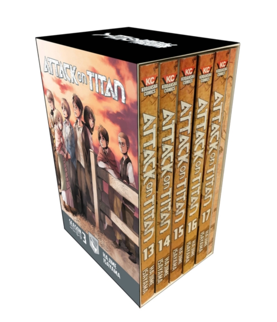 Attack On Titan Season 3 Part 1 Manga Box Set, Paperback / softback Book