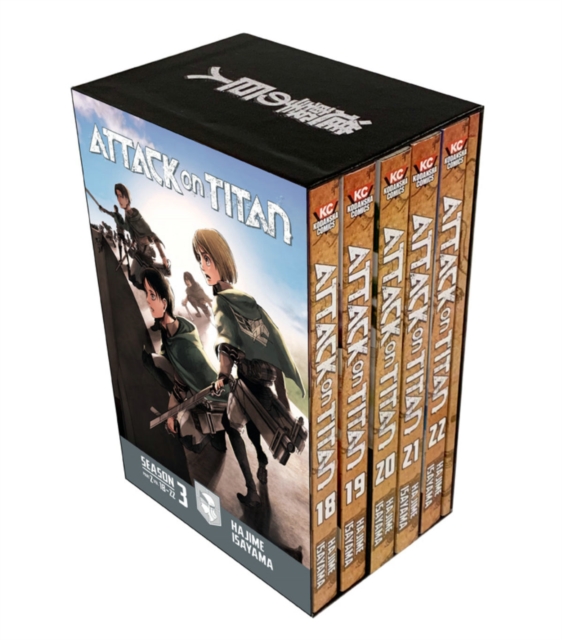 Attack On Titan Season 3 Part 2 Manga Box Set, Paperback / softback Book