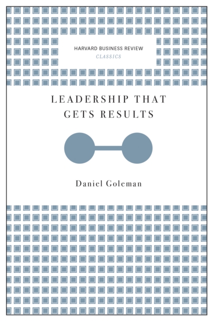 Leadership That Gets Results (Harvard Business Review Classics), EPUB eBook