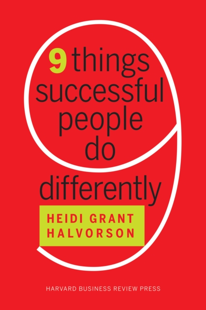 Nine Things Successful People Do Differently, Paperback / softback Book