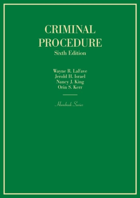 Criminal Procedure, Hardback Book