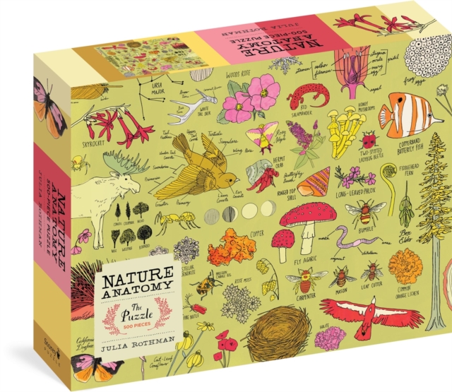 Nature Anatomy: The Puzzle (500 pieces), Multiple-component retail product Book