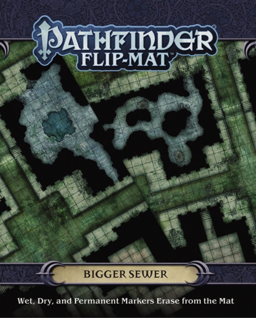 Pathfinder Flip-Mat: Bigger Sewer, Game Book