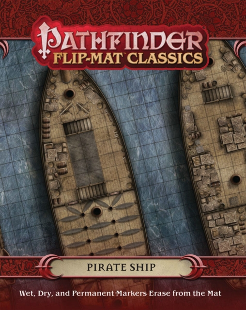 Pathfinder Flip-Mat Classics: Pirate Ship, Game Book