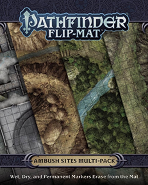 Pathfinder Flip-Mat: Ambush Sites Multi-Pack, Game Book