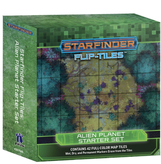 Starfinder Flip-Tiles: Alien Planet Starter Set, Game Book