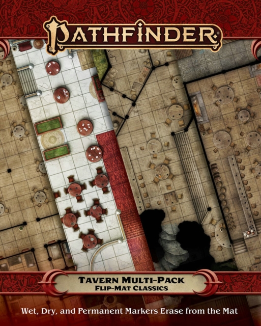 Pathfinder Flip-Mat Classics: Tavern Multi-Pack, Game Book