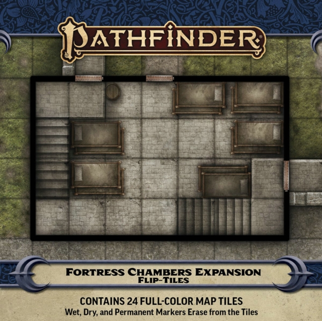 Pathfinder Flip-Tiles: Fortress Chambers Expansion, Game Book