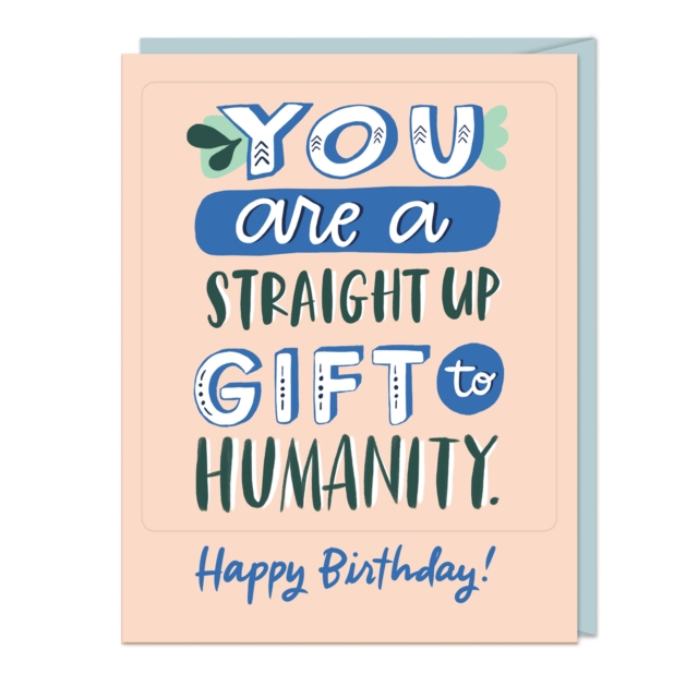6-Pack Em & Friends Gift to Humanity - Birthday Sticker Cards, Multiple-component retail product, shrink-wrapped Book
