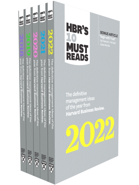 5 Years of Must Reads from HBR: 2022 Edition (5 Books), EPUB eBook