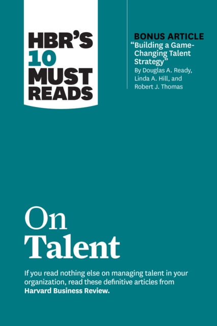 HBR's 10 Must Reads on Talent, Hardback Book
