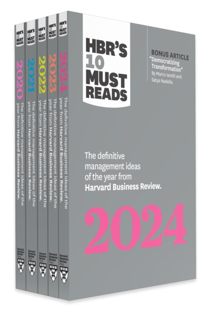 5 Years of Must Reads from HBR: 2024 Edition (5 Books), EPUB eBook