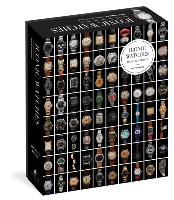 Iconic Watches 500-Piece Puzzle, Multiple-component retail product Book