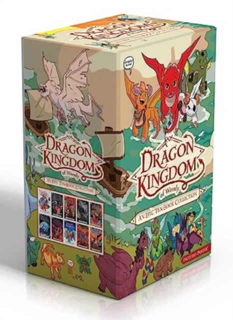Dragon Kingdom of Wrenly An Epic Ten-Book Collection (Includes Poster!) (Boxed Set) : The Coldfire Curse; Shadow Hills; Night Hunt; Ghost Island; Inferno New Year; Ice Dragon; Cinder's Flame; The Shat, Paperback / softback Book
