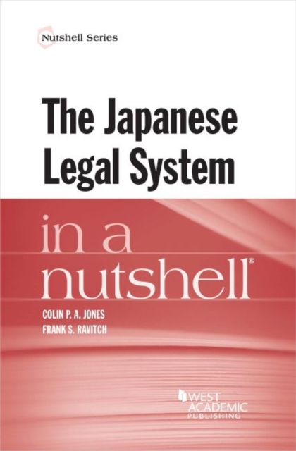 The Japanese Legal System in a Nutshell, Paperback / softback Book