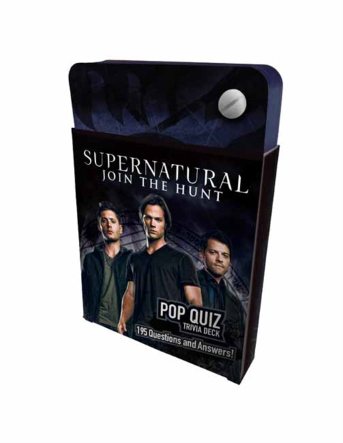 Supernatural Pop Quiz Trivia Deck, Cards Book