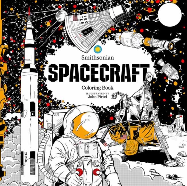 Spacecraft: A Smithsonian Coloring Book, Paperback / softback Book