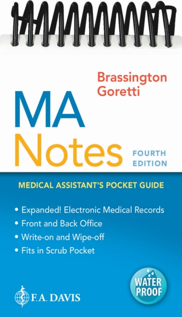 MA Notes : Medical Assistant's Pocket Guide, Spiral bound Book