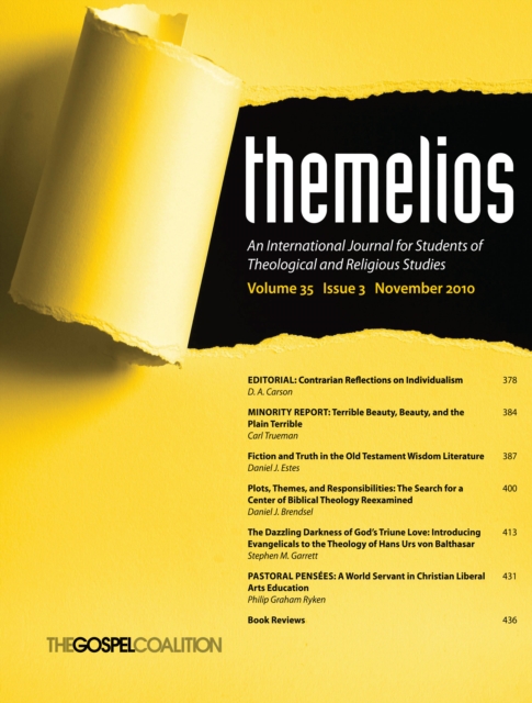 Themelios, Volume 35, Issue 3, PDF eBook