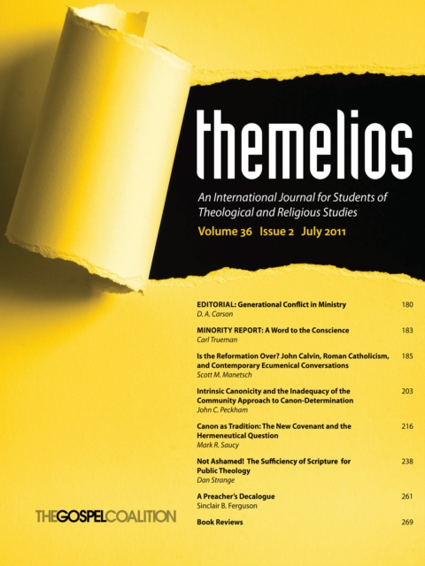 Themelios, Volume 36, Issue 2, PDF eBook