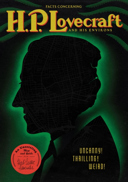 Facts Concerning H. P. Lovecraft and His Environs, Sheet map, folded Book